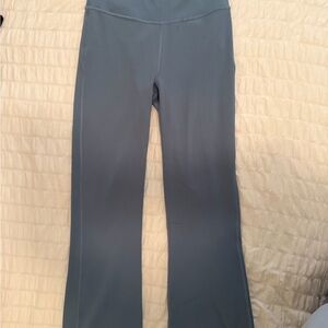 Gray Flared Leggings